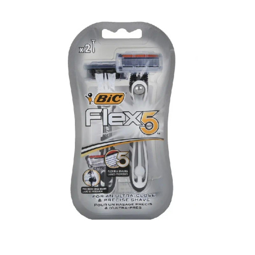 خودتراش Bic مدلFlex5 بسته دوعددی