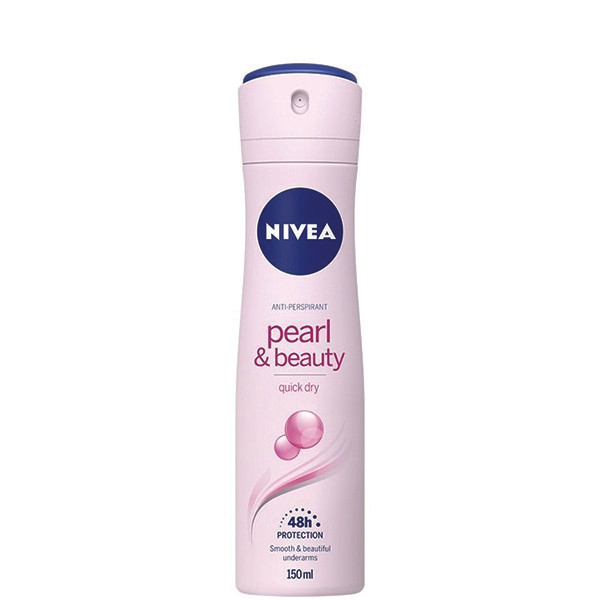 اسپری ضدتعریق زنانه نیوا pearl&beauty حجم ۱۵۰ میل