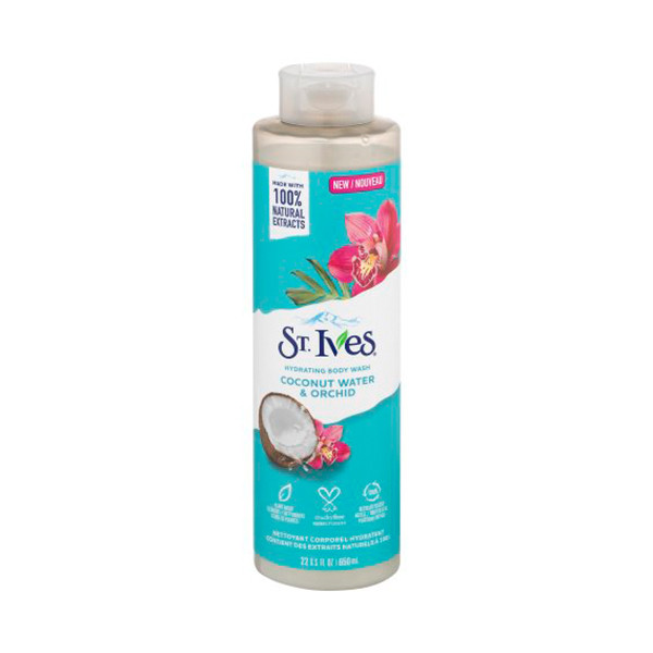 شامپو بدن استیوز نارگیل و گل ارکیده (St. Ives Coconut Water & Orchid Hydrating Body Wash) ۶۵۰ میل
