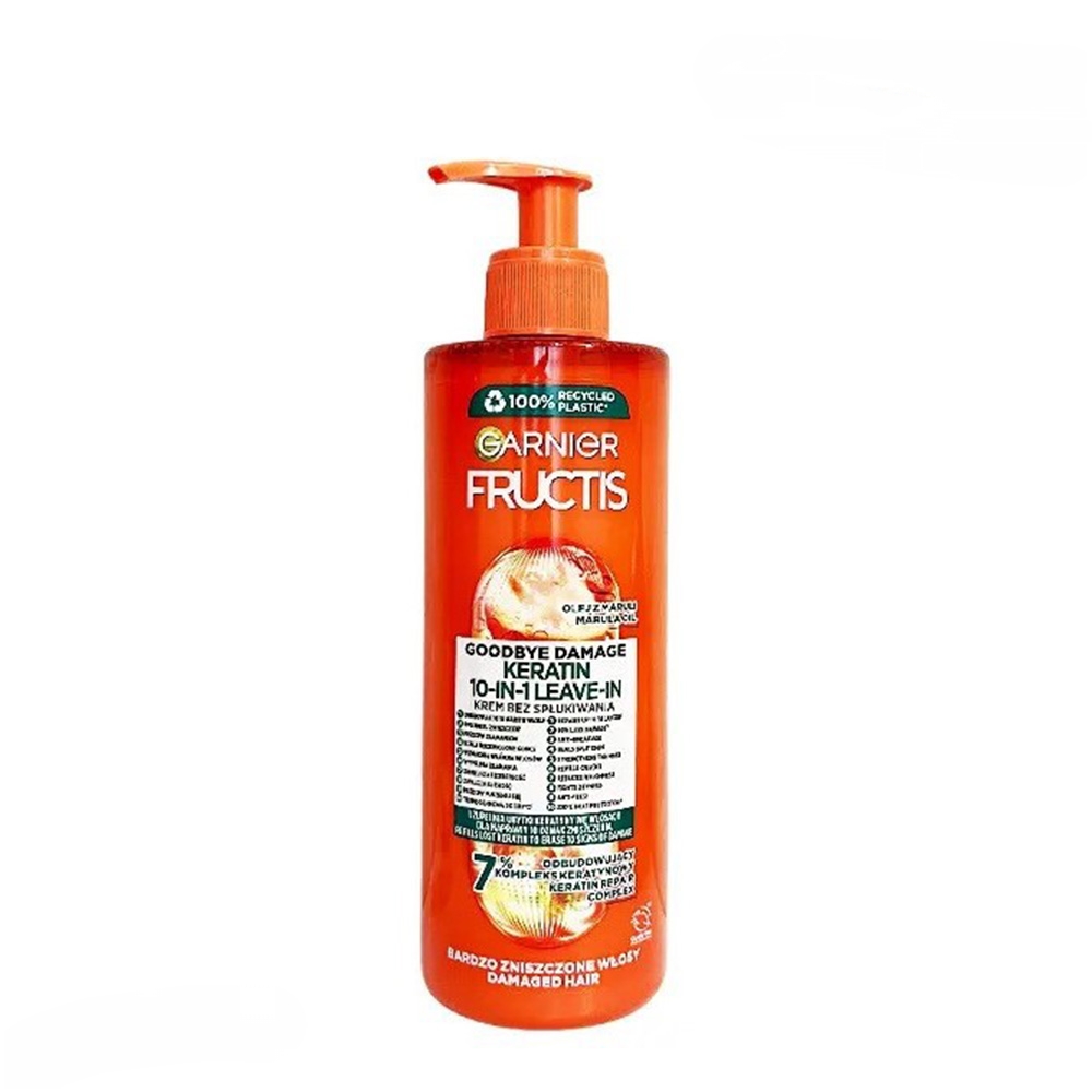 کرم مو بدون آبکشی گارنیر فروکتیس Goodbye Damage Keratin 10-in-1 Leave-In