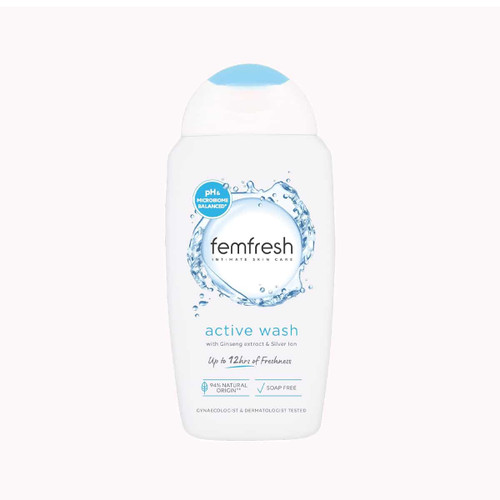 ژل بهداشتی بانوان Femfresh مدل Active Wash حجم 250میل
