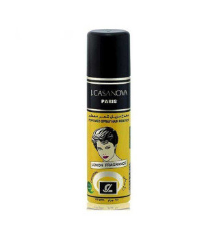 اسپری موبر کازانوا زرد (J. Casanova Lemon) یک اسپری موبر بدن با رایحه لیمو حجم ۱۵۰ میل