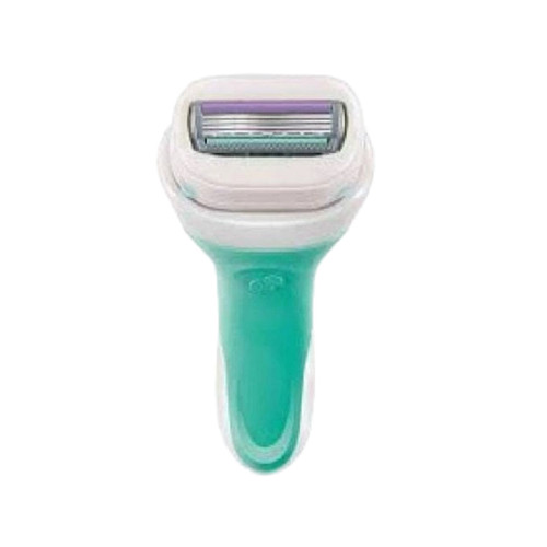 تیغ زنانه Schick Intuition Sensitive Care با 4 تیغه، صابون مرطوبکننده آلوئه ورا ارگانیک و مناسب پوست حساس