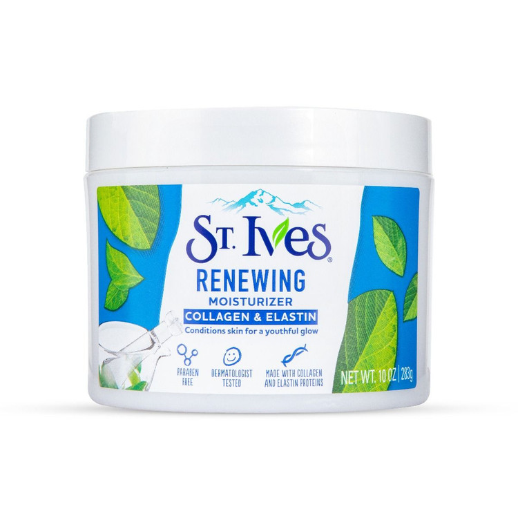 کرم مرطوبکننده و بازسازیکننده صورت St. Ives Renewing Moisturizer – Collagen & Elastin