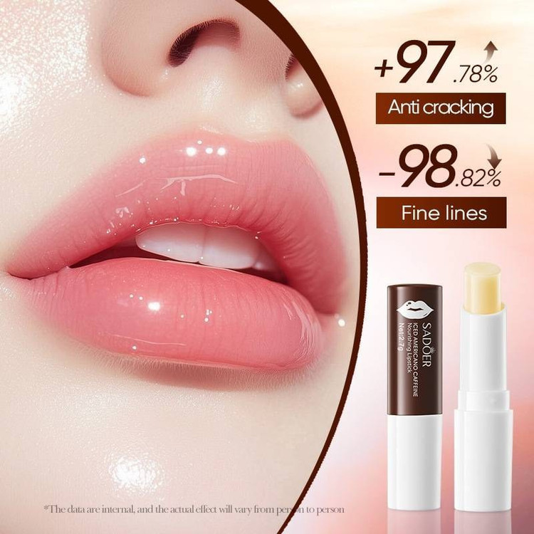 بالم لب کافئین سادور (SADOER Iced Americano Caffeine Lip Balm) با رایحه و حسوحال قهوهای/آیس آمریکانو
