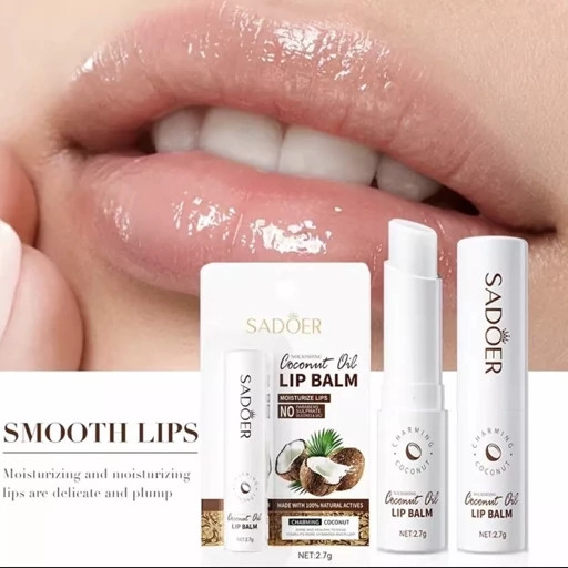 بالم لب نارگیل سادور (SADOER Coconut Oil Lip Balm)