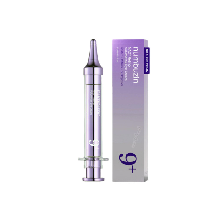کرم دور چشم Numbuzin No.9 NAD+ Retinol Volumetox Eye Cream است؛ حجم آن ۱۰ میلیلیتر است.