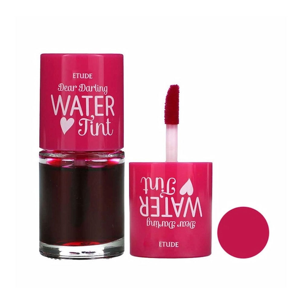 تینت اتود ETUDE Dear Darling Water Tint از برند کره‌ای Etude است؛ یک تینت لب با بافت آبکی و رنگ‌دهی بالا که برای ایجاد رنگ طبیعی