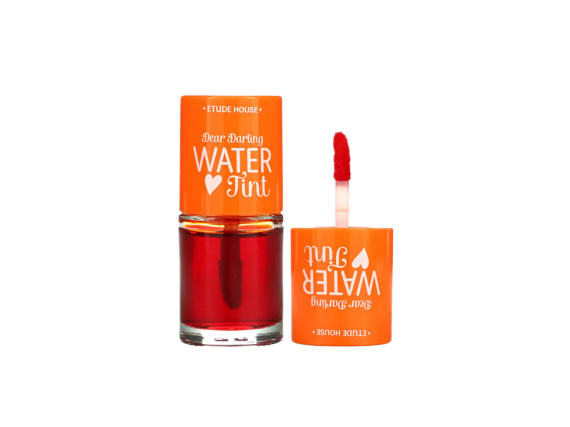 تینت لب ETUDE HOUSE Dear Darling Water Tint است؛ مدل Water Tint با بافت آبکی و سبک که روی لب رنگی شفاف و طبیعی ایجاد می‌کند Water Tint