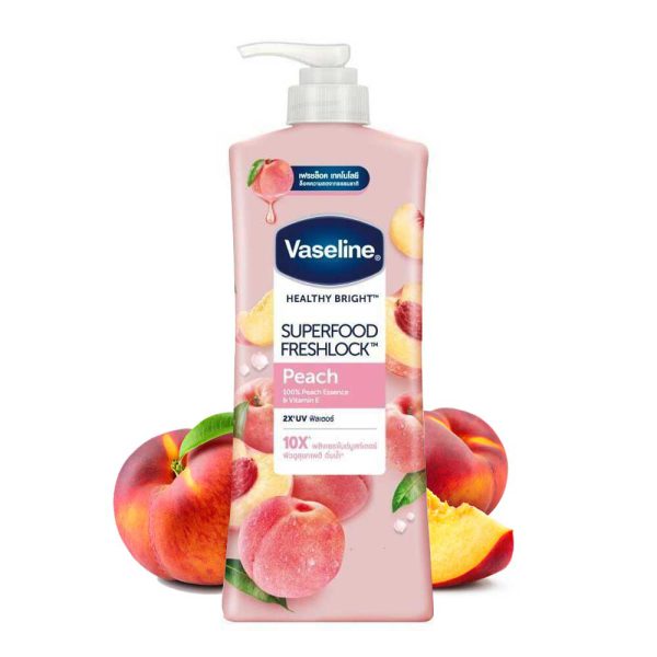 لوسیون بدن وازلین با رایحه هلو (Vaseline Peach) است ۳۲۰ میل