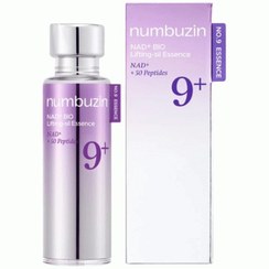 سرم/اسنس نامبوزین شماره ۹ (Numbuzin No.9 NAD Bio Lifting-sil Essence) هست، این محصول یک محصول ضدچروک، لیفت و سفت‌کننده با تمرکز روی NAD+ و پپتیدهاست۵۰ میل