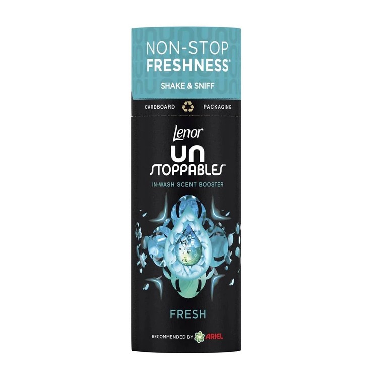 خوشبوکننده لباس لنور آبی (Lenor Unstoppables / Laundry Perfume)