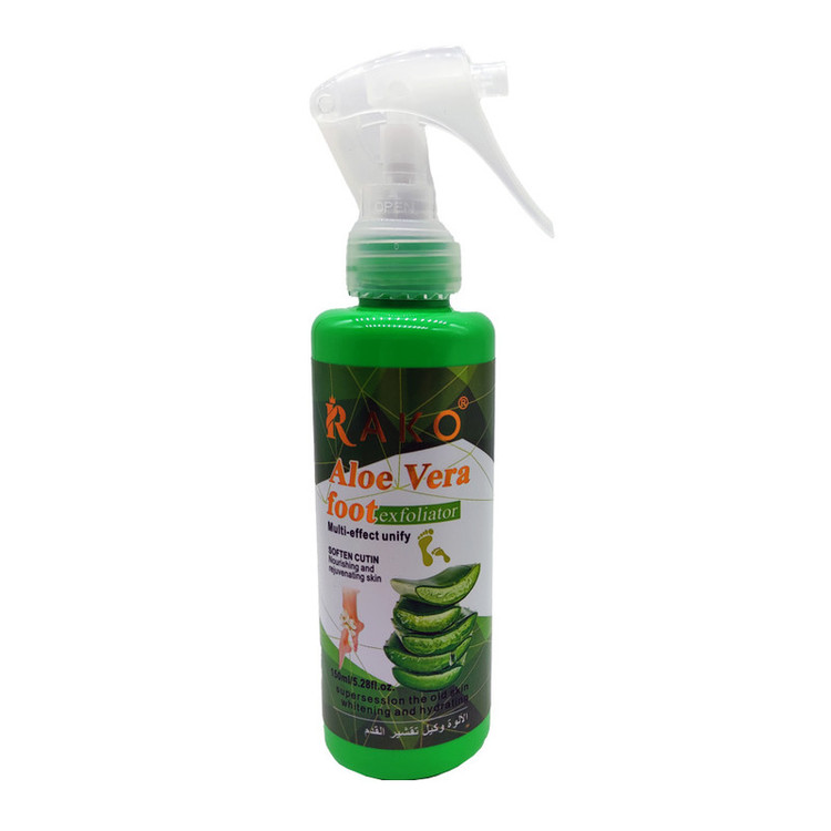 اسپری پدیکور راکو آلوئهورا (RAKO Aloe Vera Foot Exfoliator)
