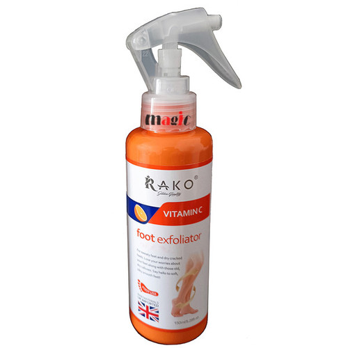 اسپری لایهبردار پا راکو مدل ویتامین C RAKO Vitamin C Foot Exfoliator – 150