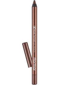 Flormar Extreme Tattoo Gel Pencil – 001 Glitzy Brown هست؛ یعنی مداد چشم ژلی قهوه‌ای-مسی