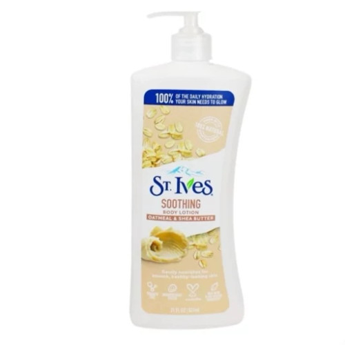 لوسیون بدن سنت ایوز Oatmeal & Shea Butterحجم ۶۲۱ میل