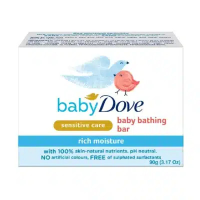صابون بیبی داو Baby Dove مناسب پوست خیلی حساس 90گرم مدل Fragrance Free Moisture