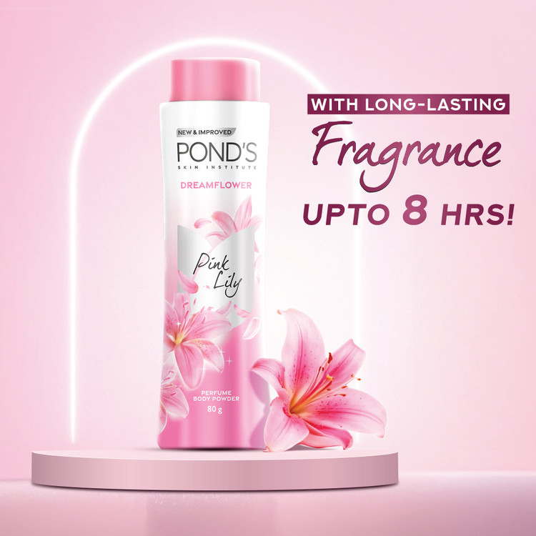 پودر بدن پوندز رایحه گلی (POND'S Dreamflower)حجم ۴۰ میلن