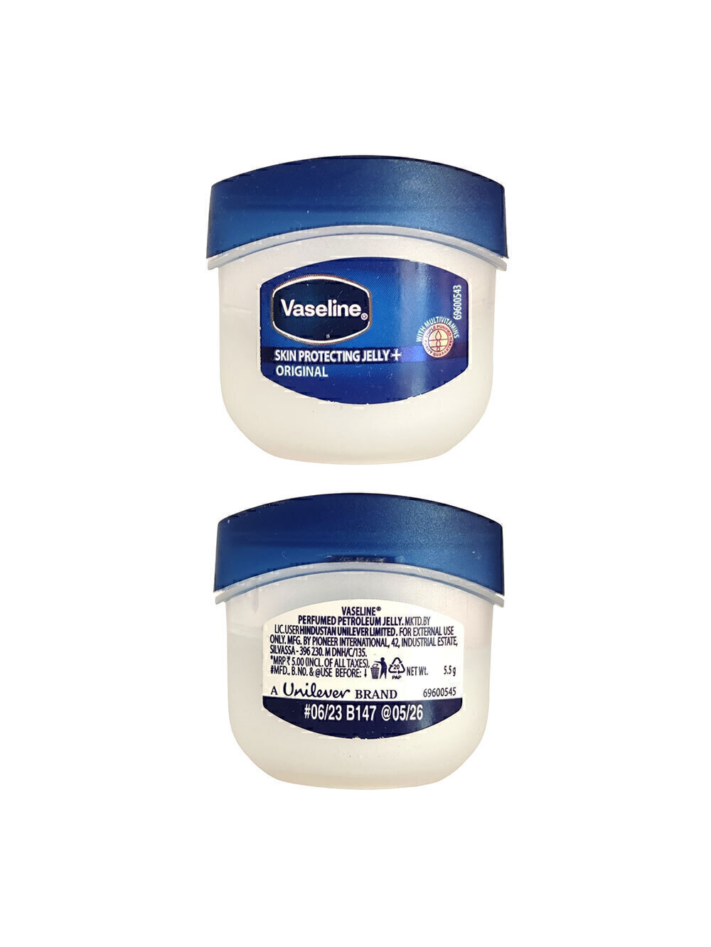 وازلین مینی اورجینال 5.5 گرم Vaseline Skin Protecting Jelly+ Original