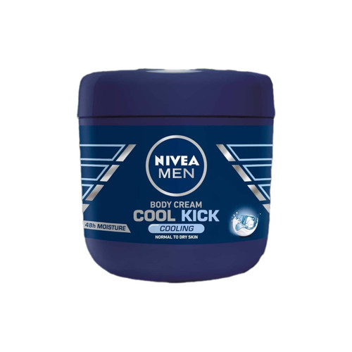 کامل کرم کاسهای نیوا من کول کیک 💙 NIVEA MEN Cool Kick Body Creamحجم ۴۰۰ میل