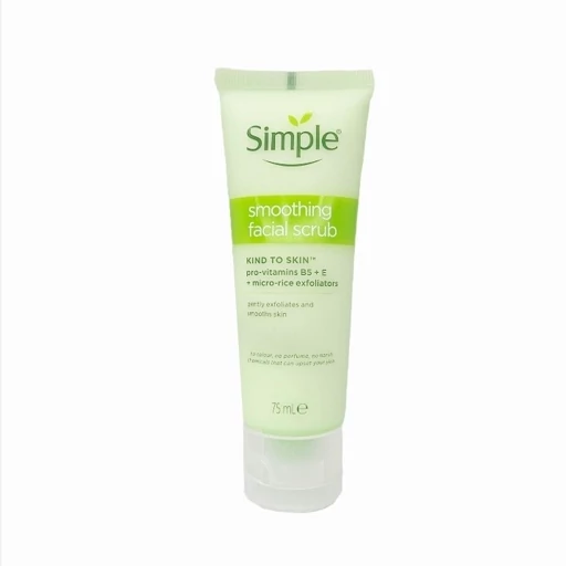اسکراب صورت سیمپل مدل Smoothing Facial Scrub حجم ۷۵ میل